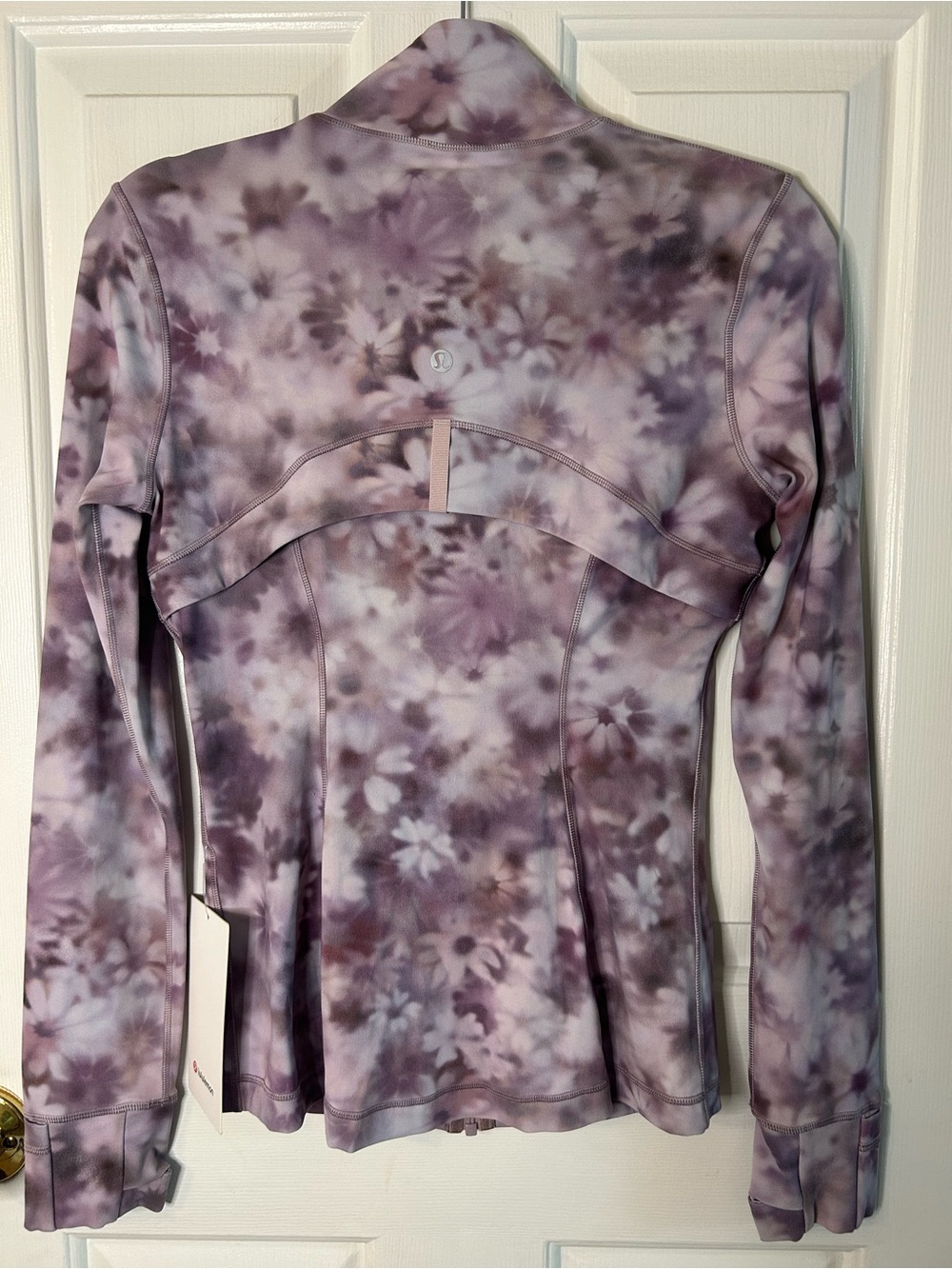 NWT Lululemon Define Jacket & 6” Align Shorts Set- Meadow Haze Pink Multi/Size 6 - Picture 6 of 16